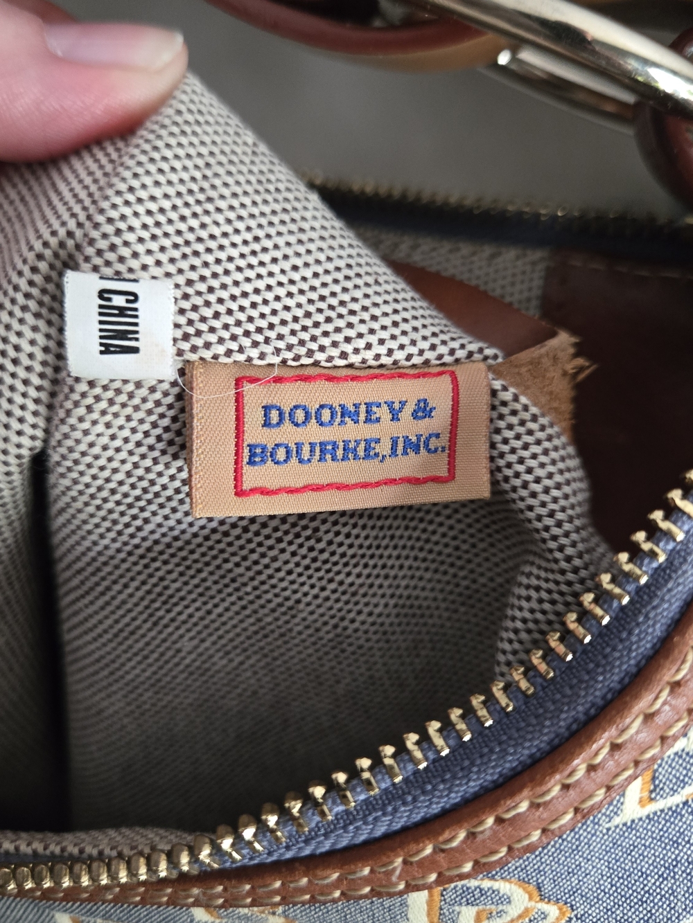 Dooney & Bourke Monogram Gretta Hobo Shoulder Bag - Picture 9 of 10